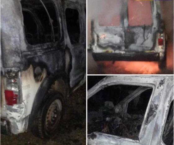 مستوطنون يهاجمون قرية بورين ويروعون المواطنين ويحرقون مركبات