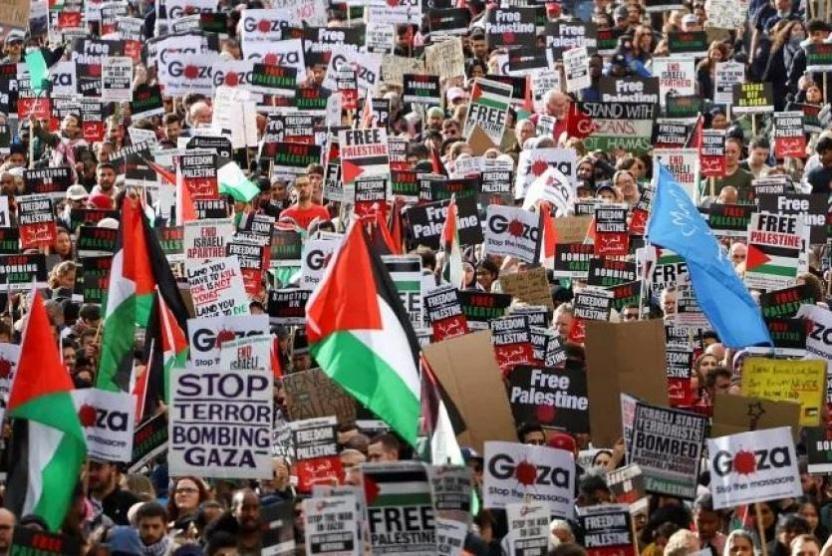 ناشطون يستعدون لإطلاق مسيرات عالمية في الثاني آذار المقبل لوقف العدوان الإسرائيلي