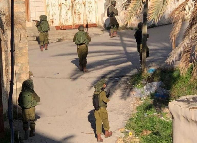 الاحتلال يقتحم منطقة التعاون العلوي في نابلس