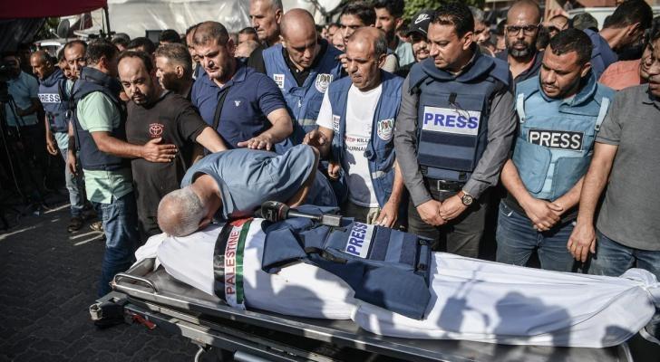 استشهاد المصور بهاء عكاشة- ارتفاع عدد الشهداء الصحفيين إلى 143