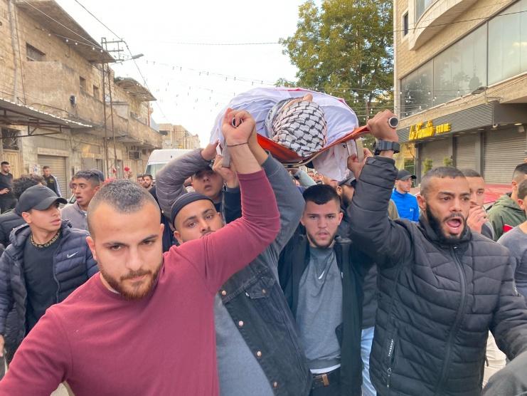 استشهاد شاب برصاص الاحتلال في يعبد