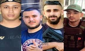 تشييع جثامين الشهداء الأربعة في مخيم نور شمس شرق طولكرم