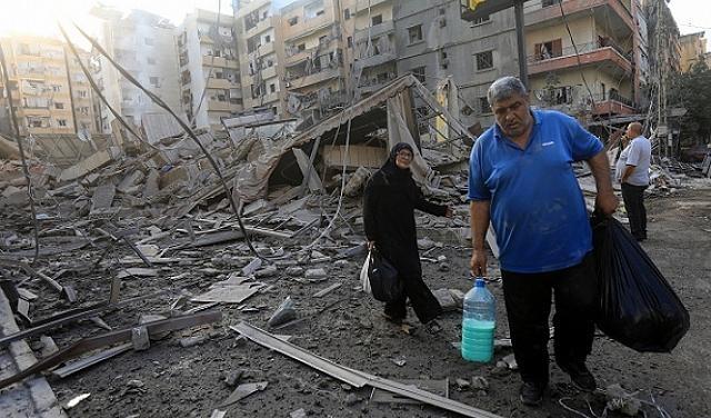 نزوح 600 ألف شخص ينذر بأزمة إنسانية كارثية في لبنان