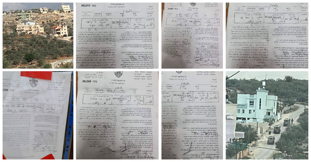 سلفيت.. الاحتلال يسلم 9 إخطارات بوقف العمل والبناء