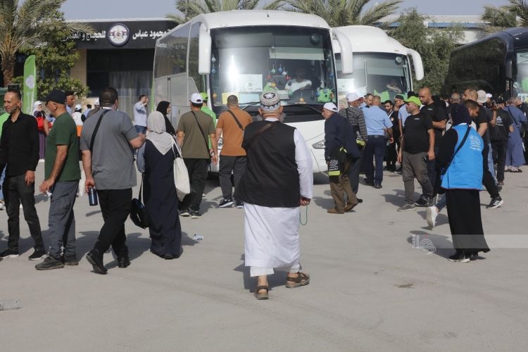 مغادرة الدفعة الأولى من حجاج المحافظات الشمالية إلى السعودية