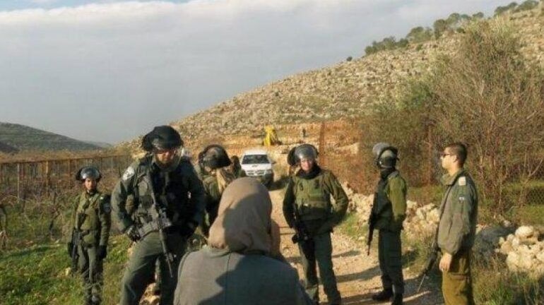 بيت لحم: مستعمر يغلق طرقا زراعية في الخضر