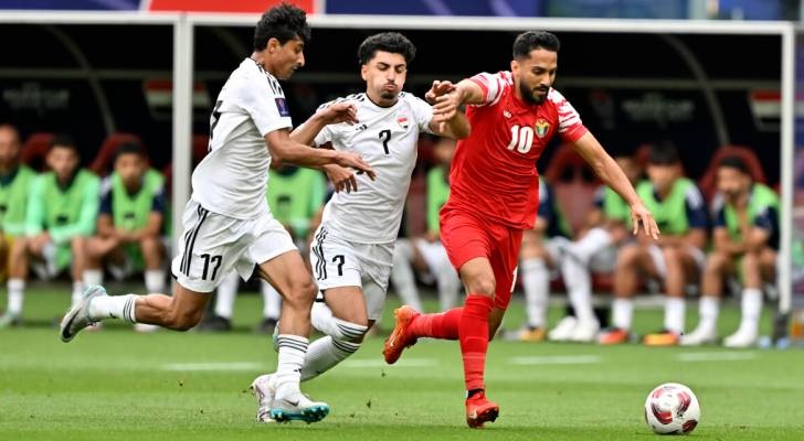 اليوم- موعد مباراة الأردن والعراق في تصفيات مونديال 2026