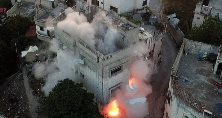 الاحتلال يفجر ثلاثة منازل في بلدة قباطية جنوب جنين