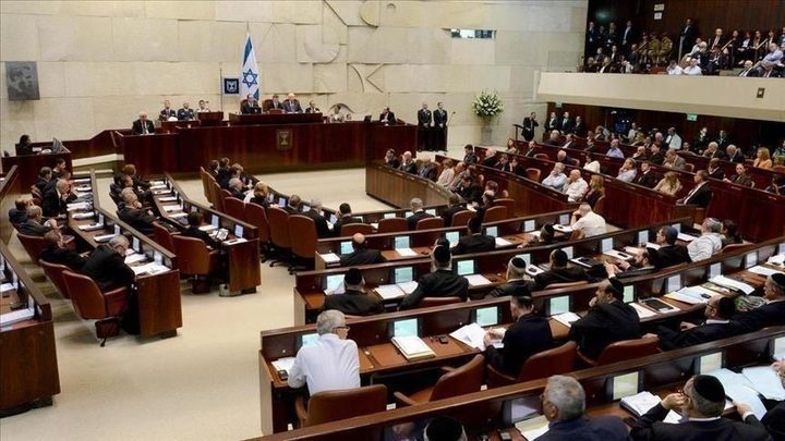 الكنيست الإسرائيلية تصادق بالقراءة التمهيدية على ضم الضفة الغربية