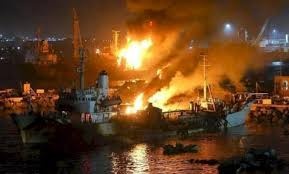 التحالف السعودي ينفذ ضربة جوية في ميناء المكلا باليمن