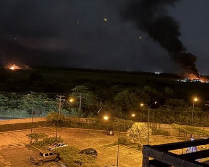 غارات جوية أميركية على عدة مواقع في العاصمة الفنزويلية