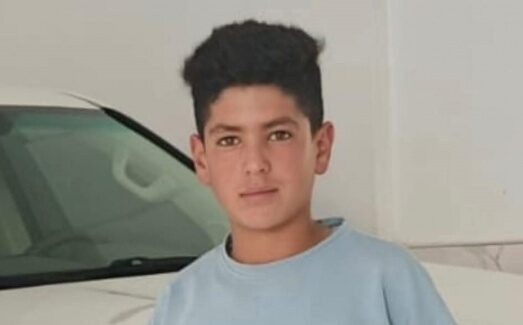 استشهاد طفل دهسا من قبل سيارة حكومية اسرائيلية شمال شرق الخليل