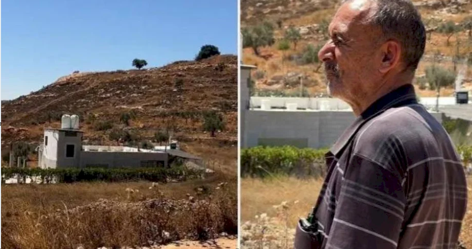 مستعمرون يجبرون عائلة مسيحية على إخلاء منزلها في الطيبة شرق رام الله