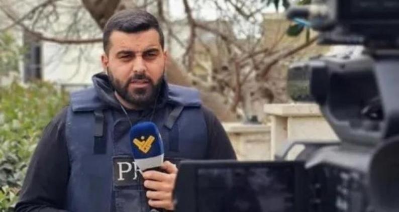 إصابة مراسل لقناة 